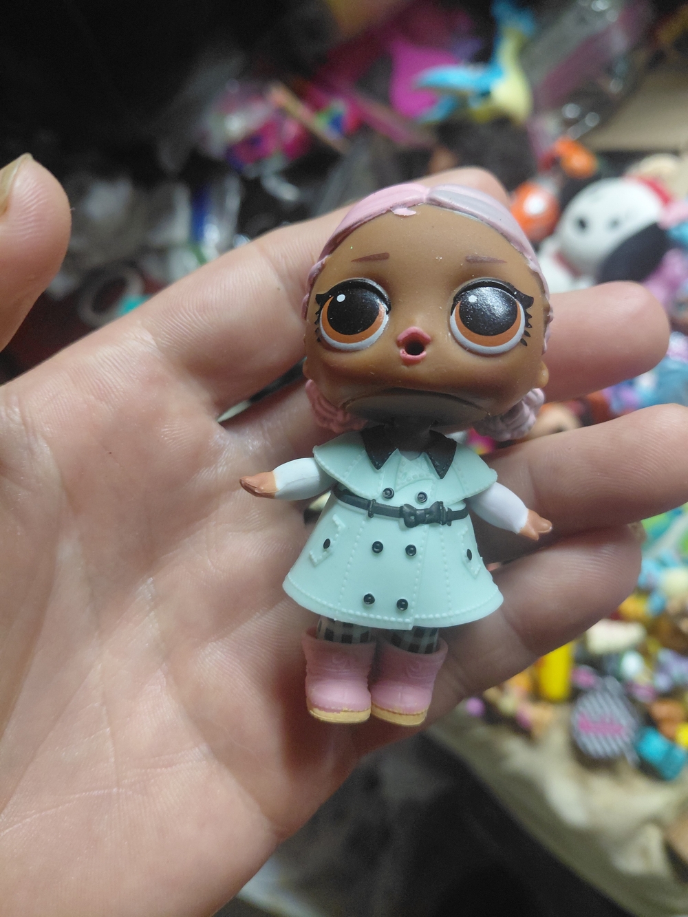 the L.O.L. Surprise! Eye Spy Series 4 Under Wraps doll known as Big City B.B.,
